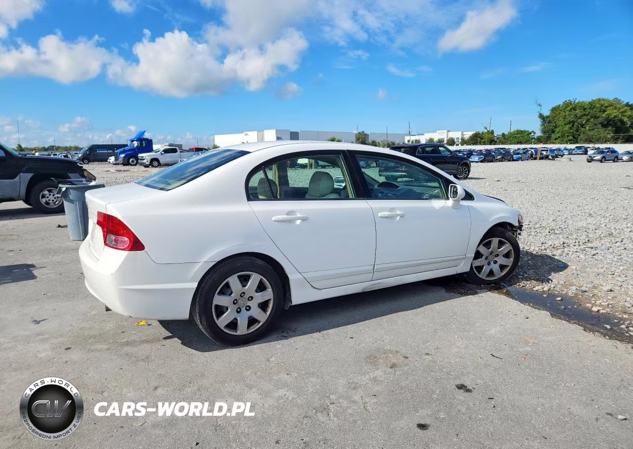 2007 Honda Civic Lx VIN:2HGFA16567H315439 - 3