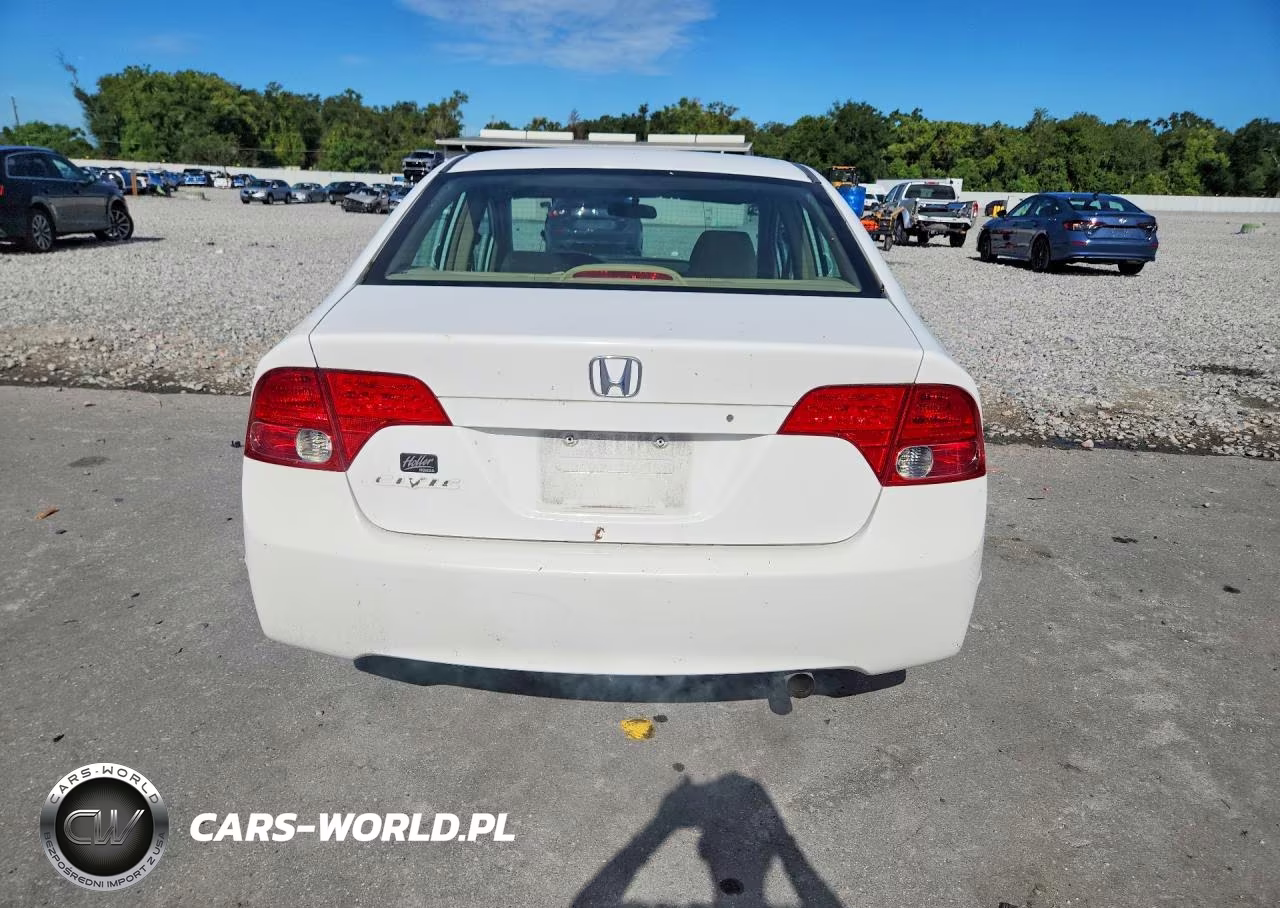 2007 Honda Civic Lx VIN:2HGFA16567H315439 - 6