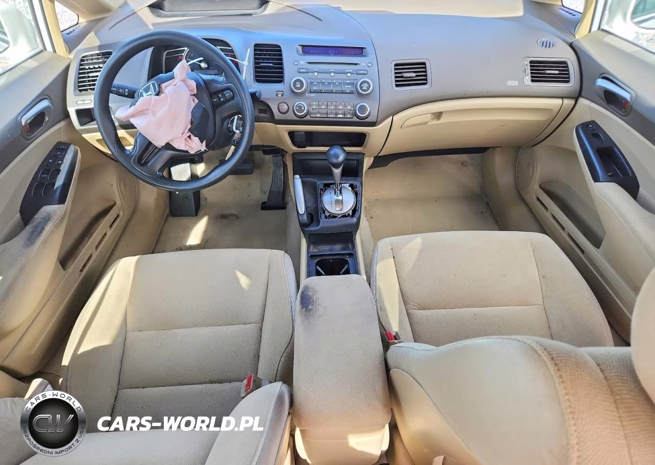 2007 Honda Civic Lx VIN:2HGFA16567H315439 - 8