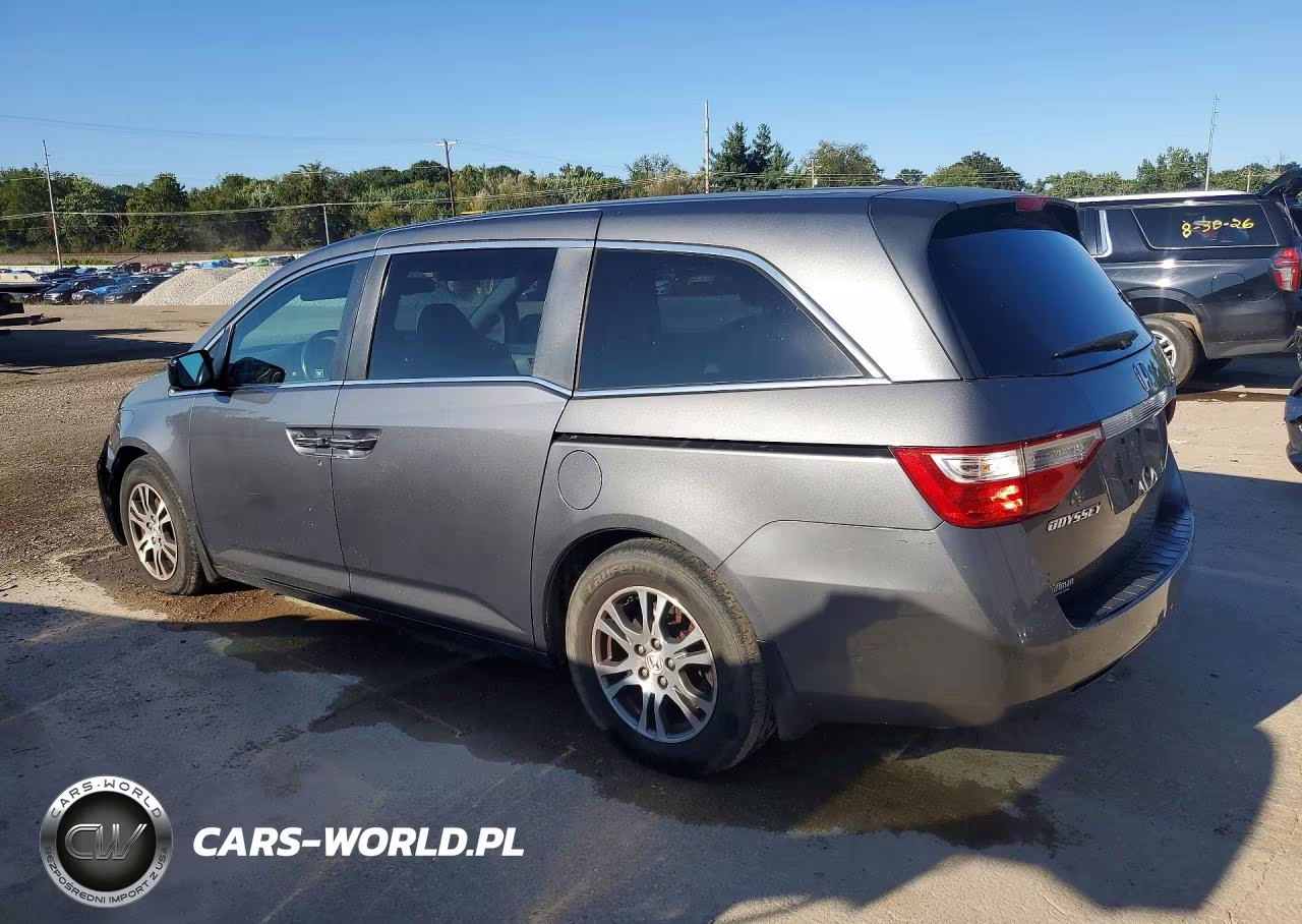 2011 Honda Odyssey Exl VIN:5FNRL5H69BB062358 - 2