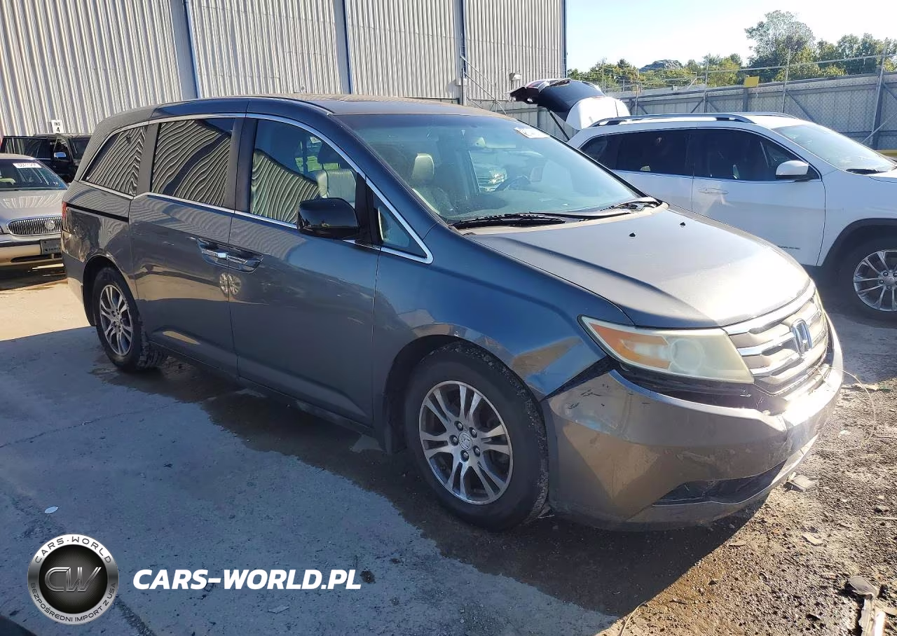 2011 Honda Odyssey Exl VIN:5FNRL5H69BB062358 - 4