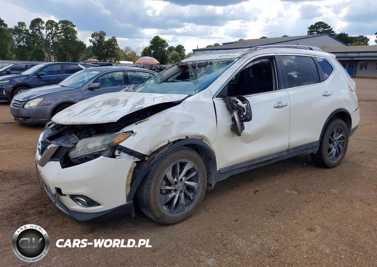 2015 Nissan Rogue Sl VIN:5N1AT2MT1FC855868 - 1