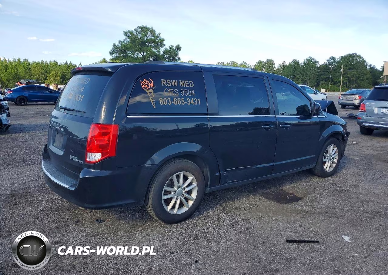 2018 Dodge Grand Caravan Sxt VIN:2C4RDGCG7JR301532 - 3