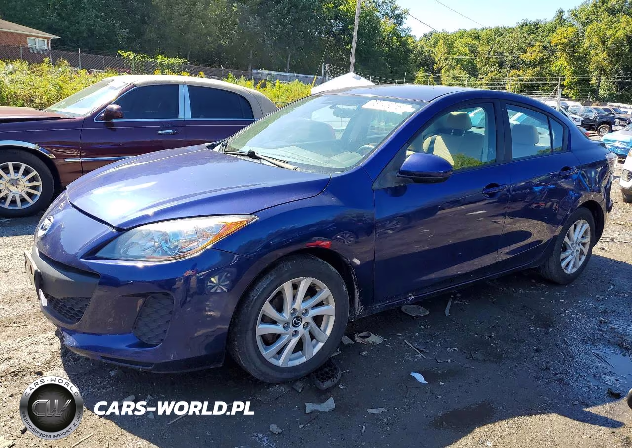 2012 Mazda 3 I VIN:JM1BL1V81C1563352 - 1