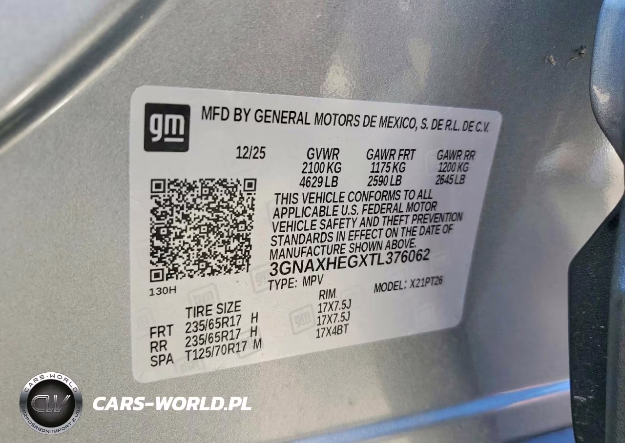2026 Chevrolet Equinox Lt VIN:3GNAXHEGXTL376062 - 13