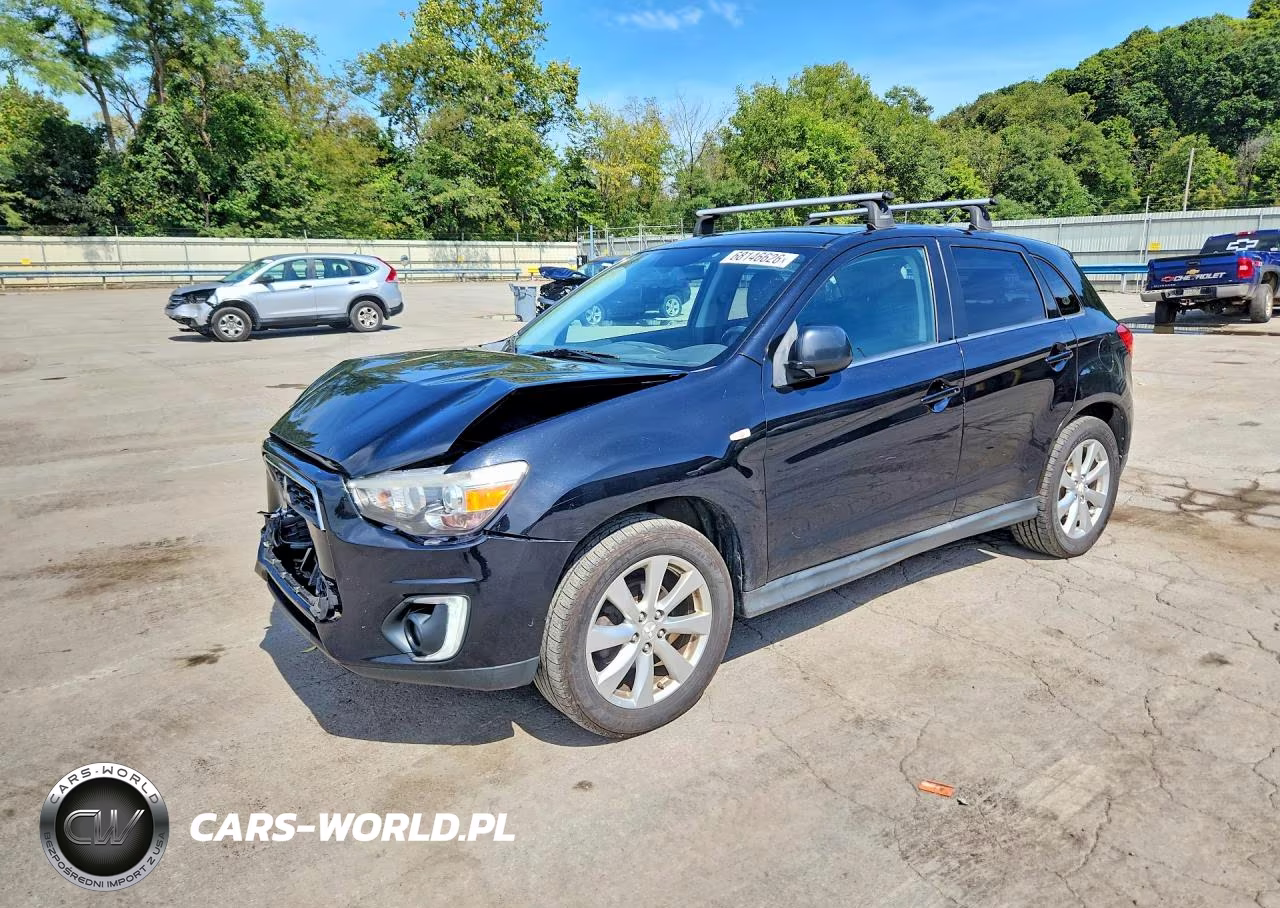 2015 Mitsubishi Outlander Sport Se VIN:4A4AR4AU4FE039892 - 1
