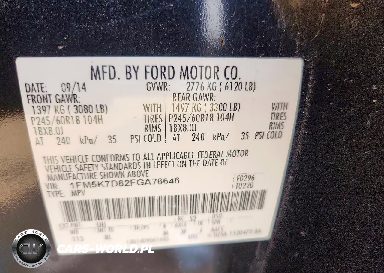 2015 Ford Explorer Xlt VIN:1FM5K7D82FGA76646 - 13