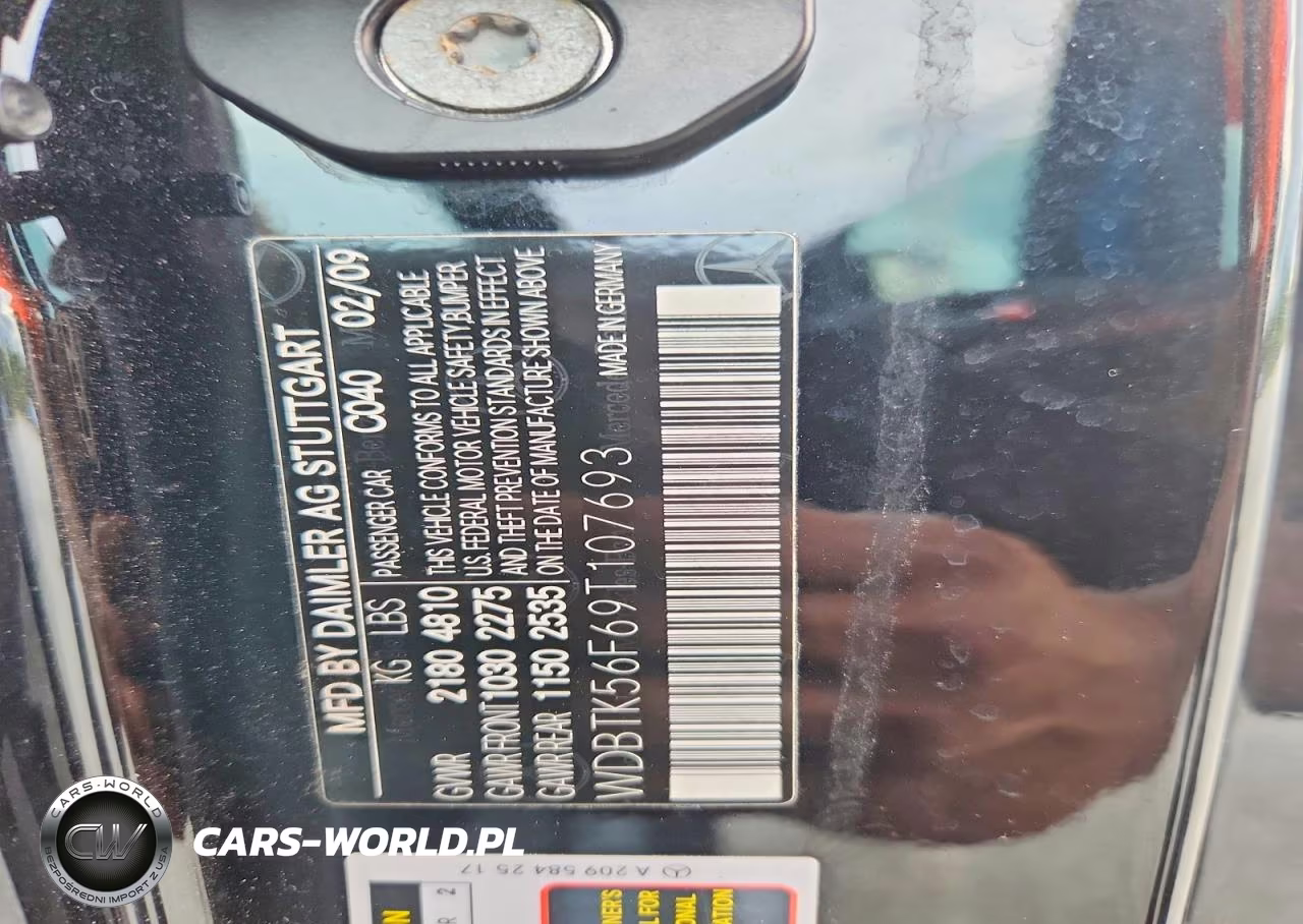 2009 Mercedes-Benz Clk 350 VIN:WDBTK56F69T107693 - 12