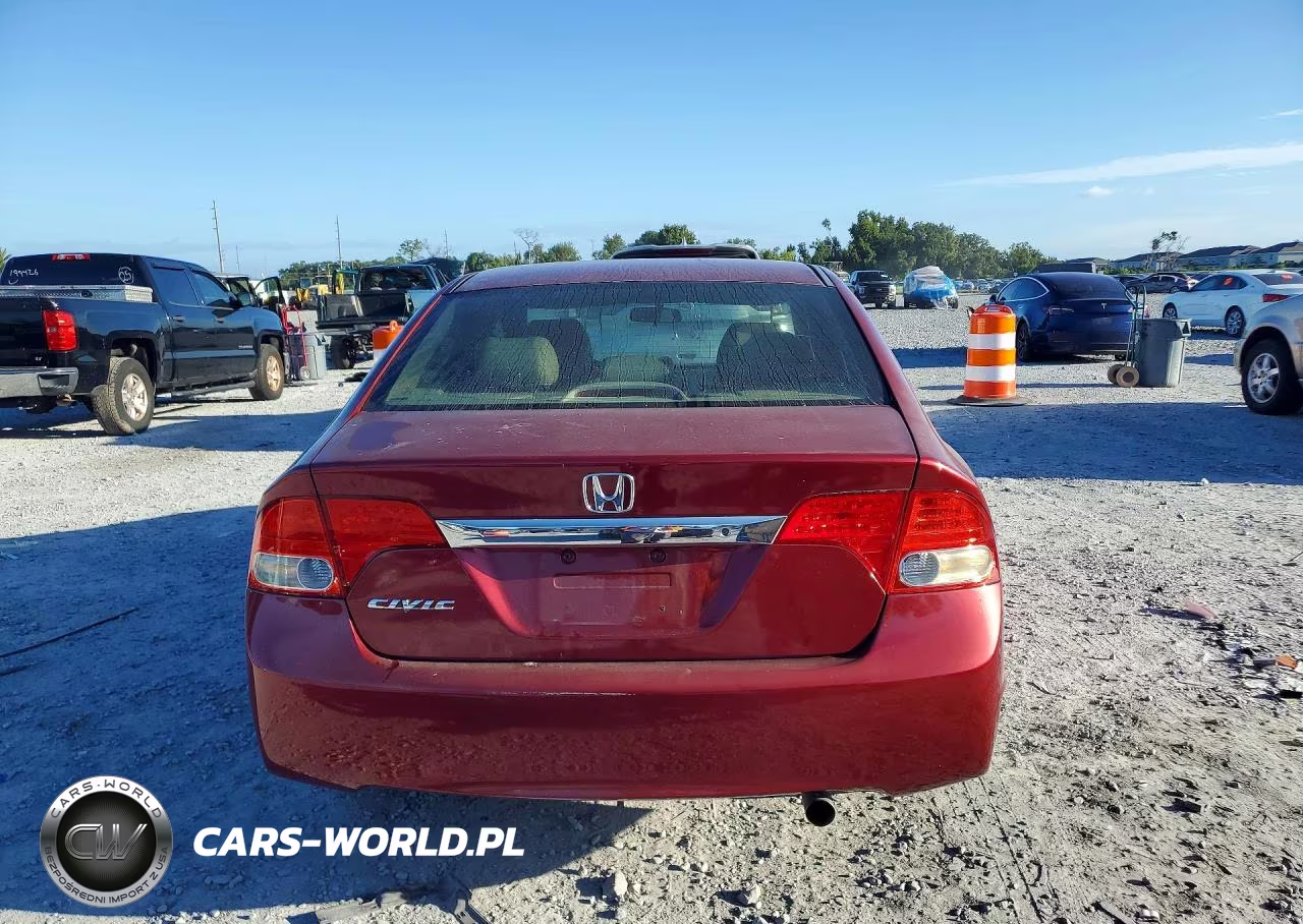 2011 Honda Civic Lx VIN:2HGFA1F54BH524218 - 6