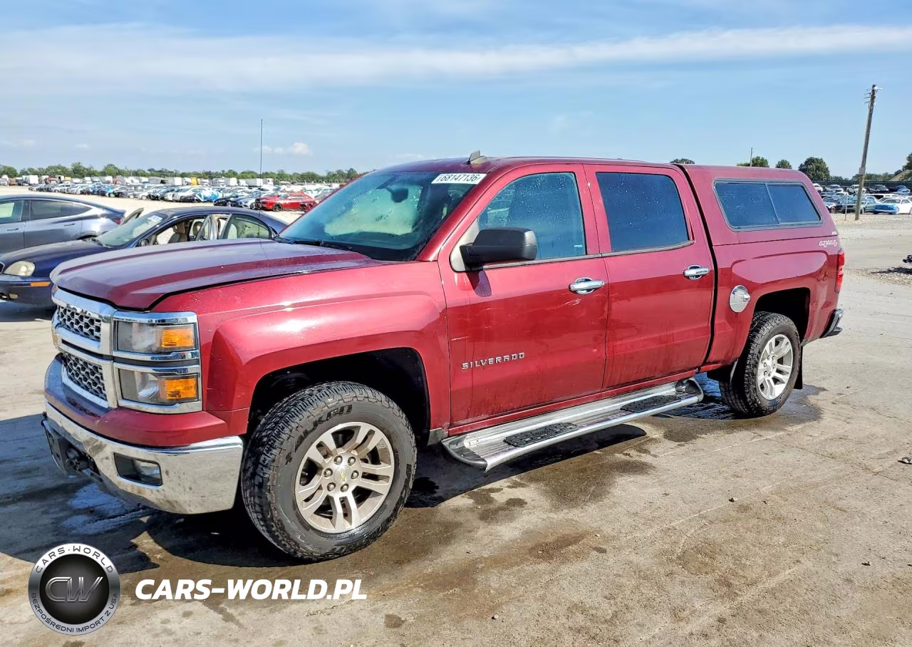 2014 Chevrolet Silverado K1500 Lt VIN:3GCUKREHXEG248886 - 1