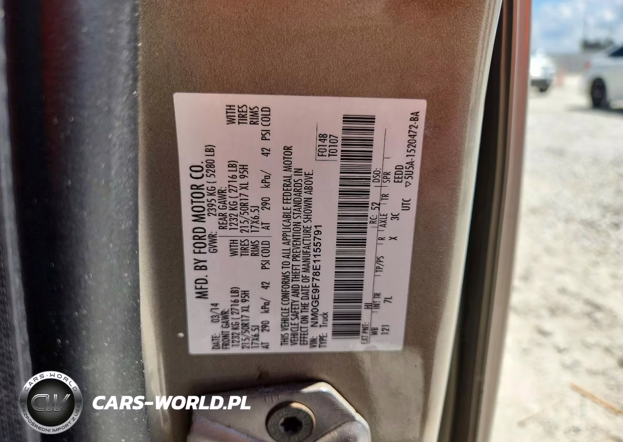 2014 Ford Transit Connect Xlt VIN:NM0GE9F78E1155791 - 13