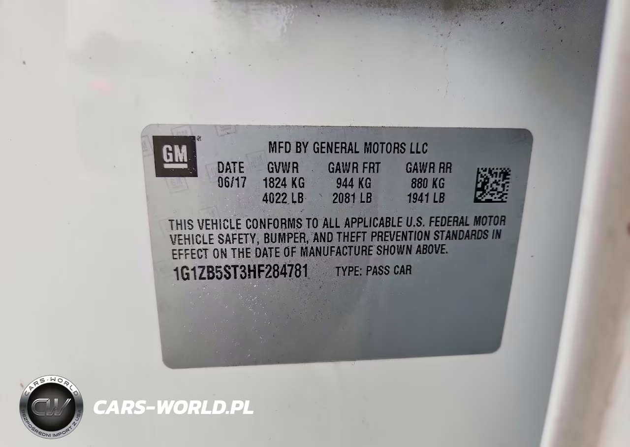 2017 Chevrolet Malibu Ls VIN:1G1ZB5ST3HF284781 - 12