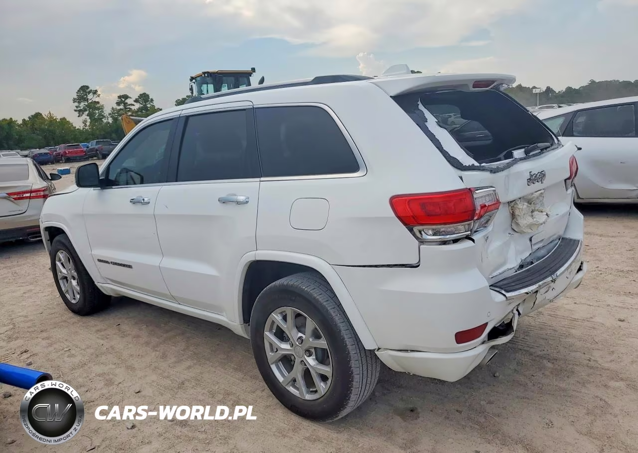 2018 Jeep Grand Cherokee Overland VIN:1C4RJECG2JC193374 - 2