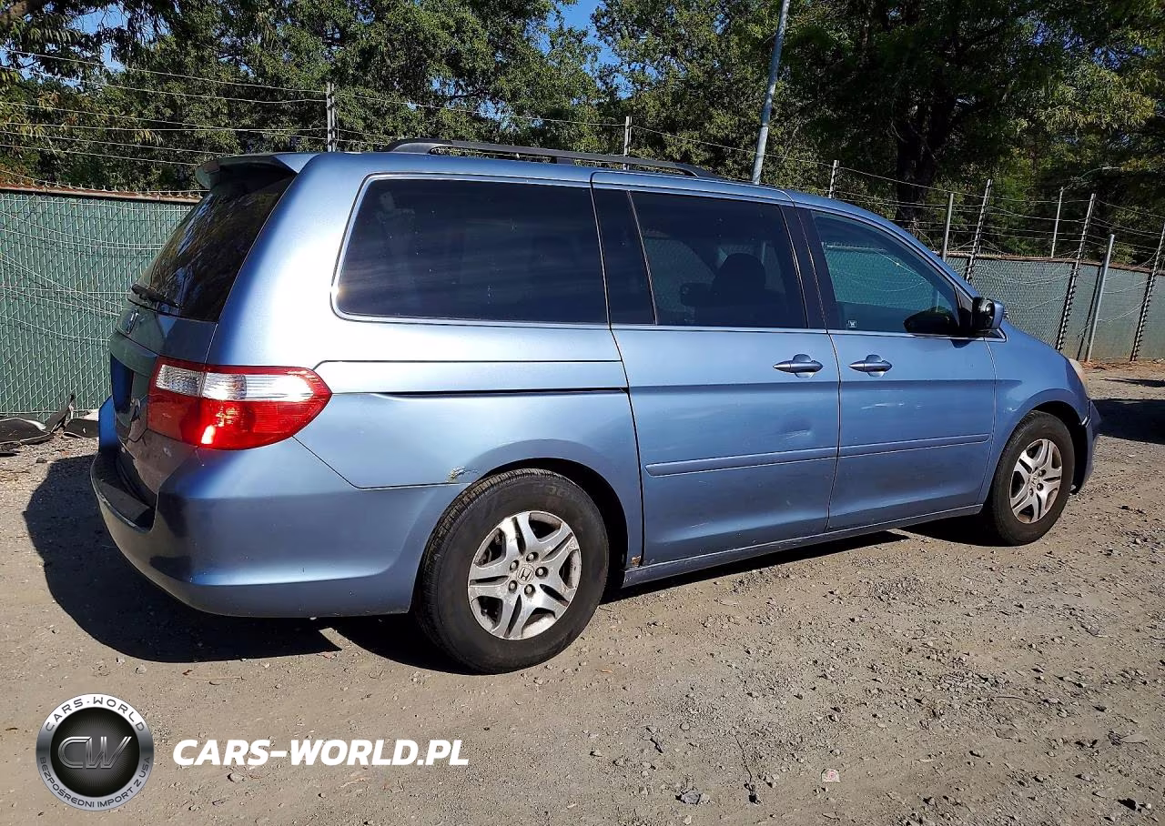 2007 Honda Odyssey Exl VIN:5FNRL387X7B107425 - 3