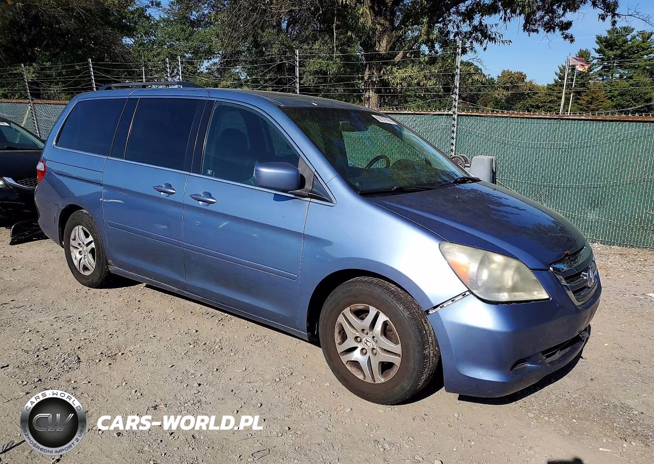 2007 Honda Odyssey Exl VIN:5FNRL387X7B107425 - 4