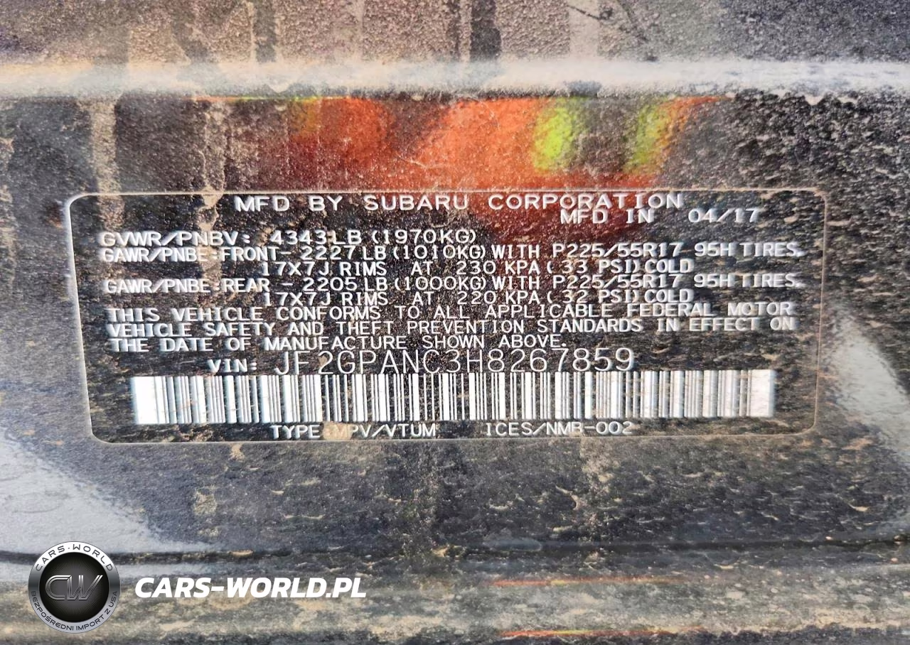 2017 Subaru Crosstrek Limited VIN:JF2GPANC3H8267859 - 12