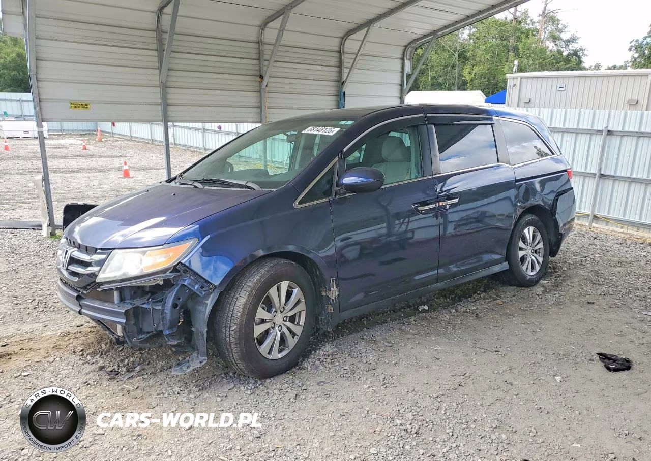 2014 Honda Odyssey Ex VIN:5FNRL5H40EB076670 - 1