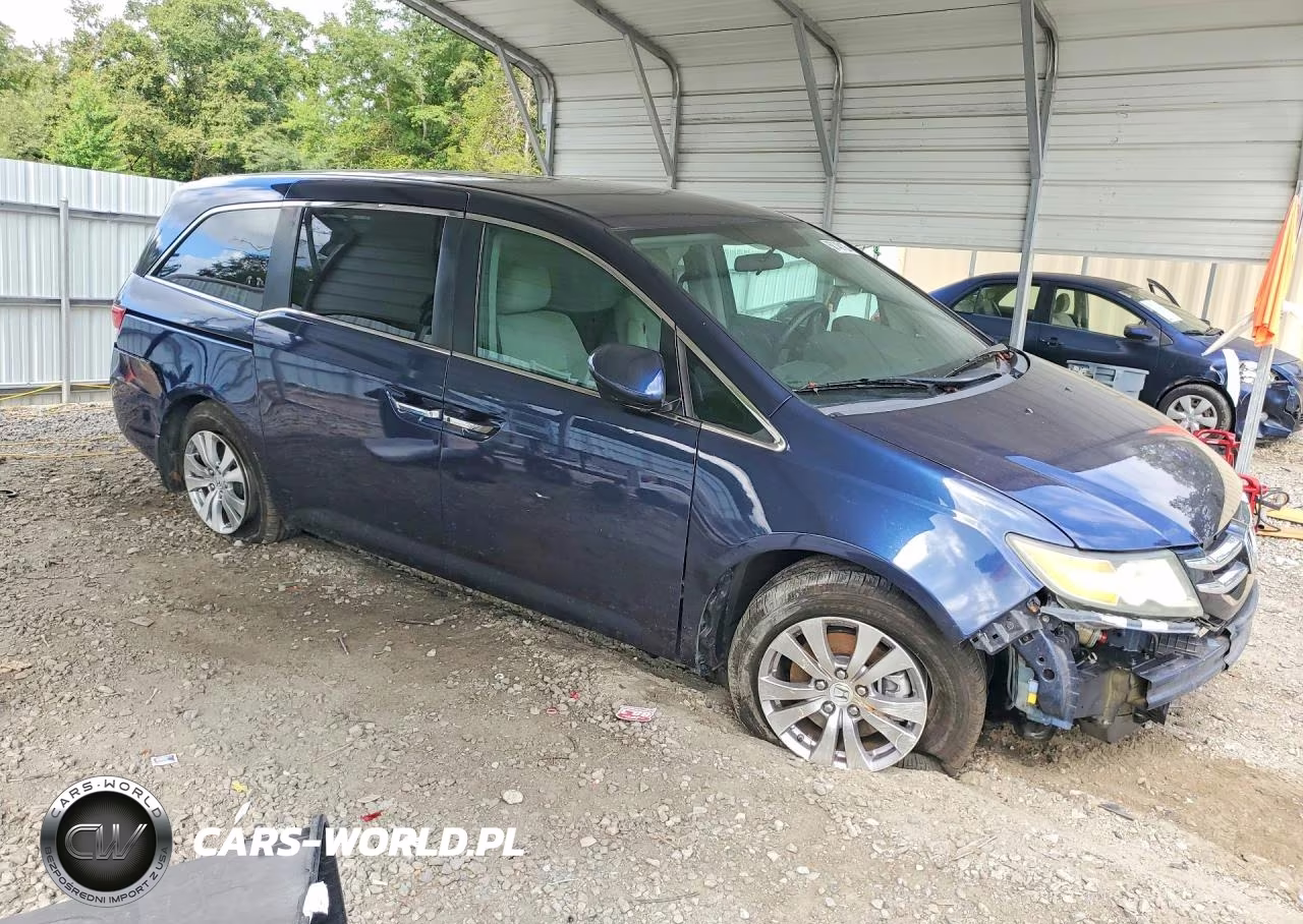 2014 Honda Odyssey Ex VIN:5FNRL5H40EB076670 - 4
