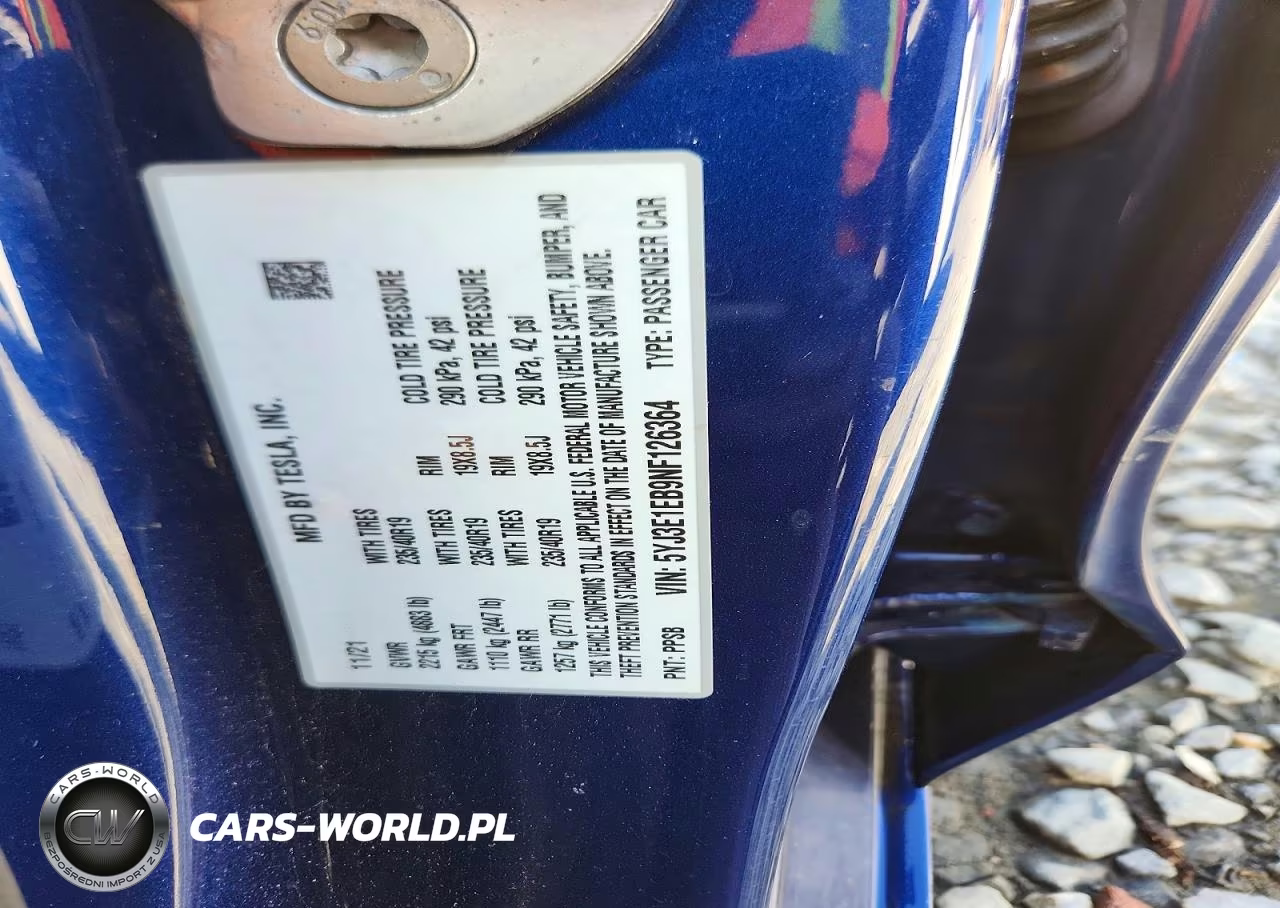 2022 Tesla Model 3 VIN:5YJ3E1EB9NF126364 - 13