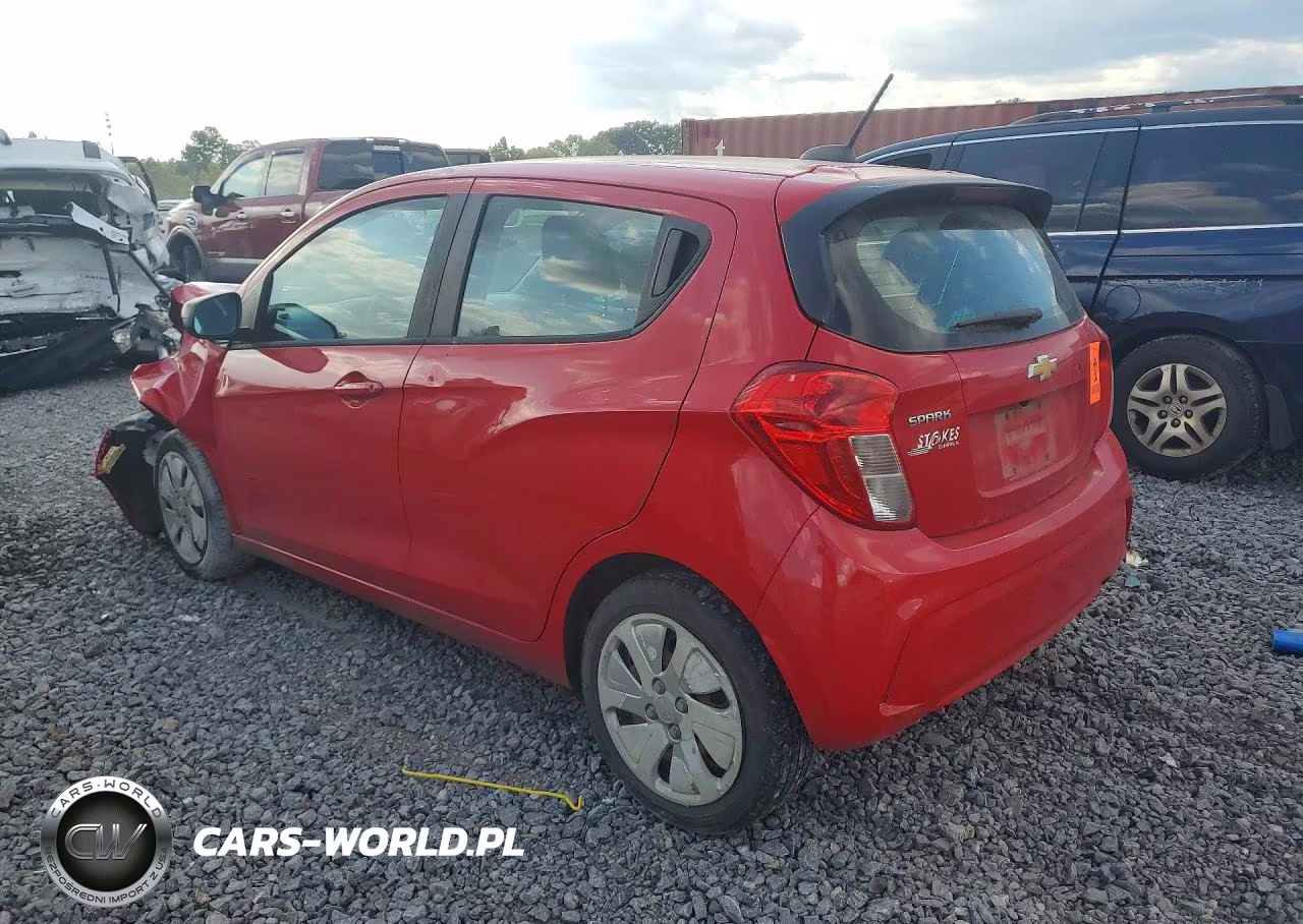 2018 Chevrolet Spark Ls VIN:KL8CB6SA8JC421005 - 2