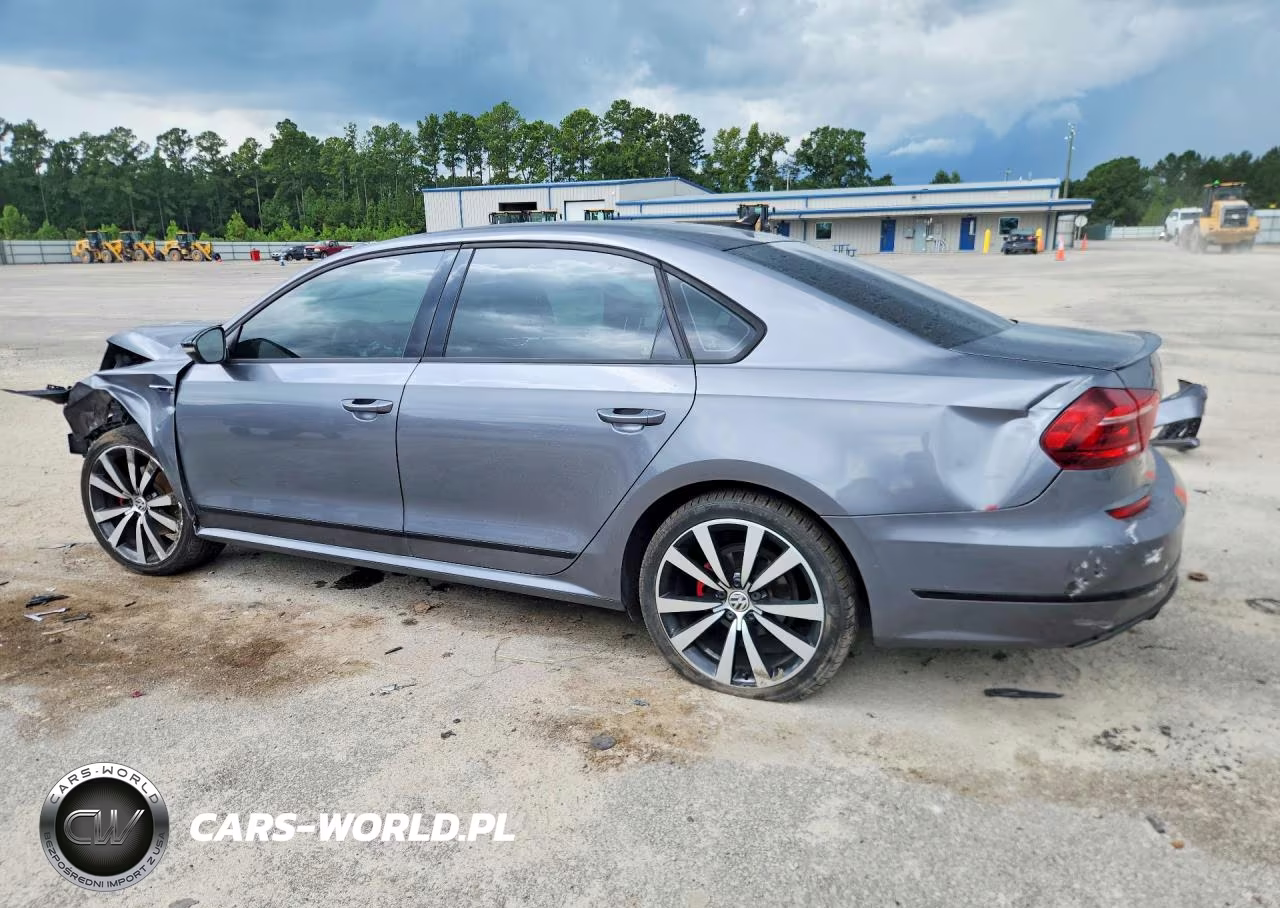 2018 Volkswagen Passat Gt VIN:1VWJM7A36JC033804 - 2