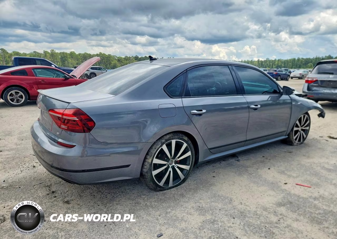 2018 Volkswagen Passat Gt VIN:1VWJM7A36JC033804 - 3