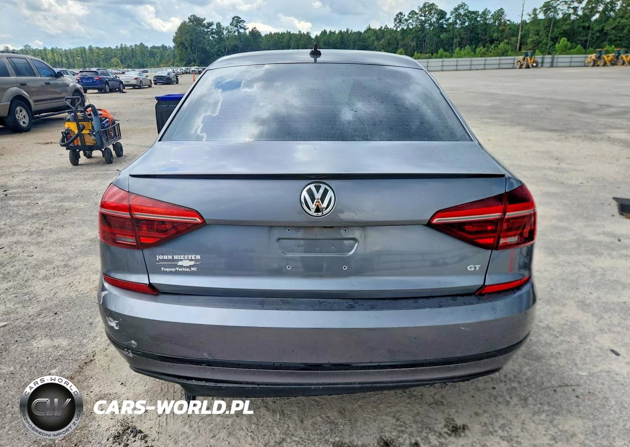 2018 Volkswagen Passat Gt VIN:1VWJM7A36JC033804 - 6