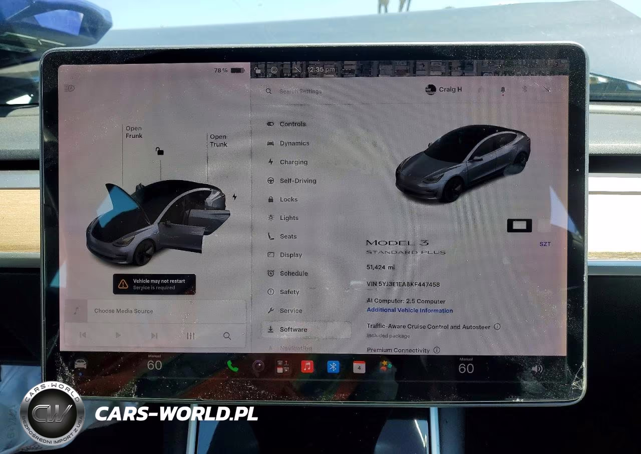 2019 Tesla Model 3 VIN:5YJ3E1EA8KF447458 - 9