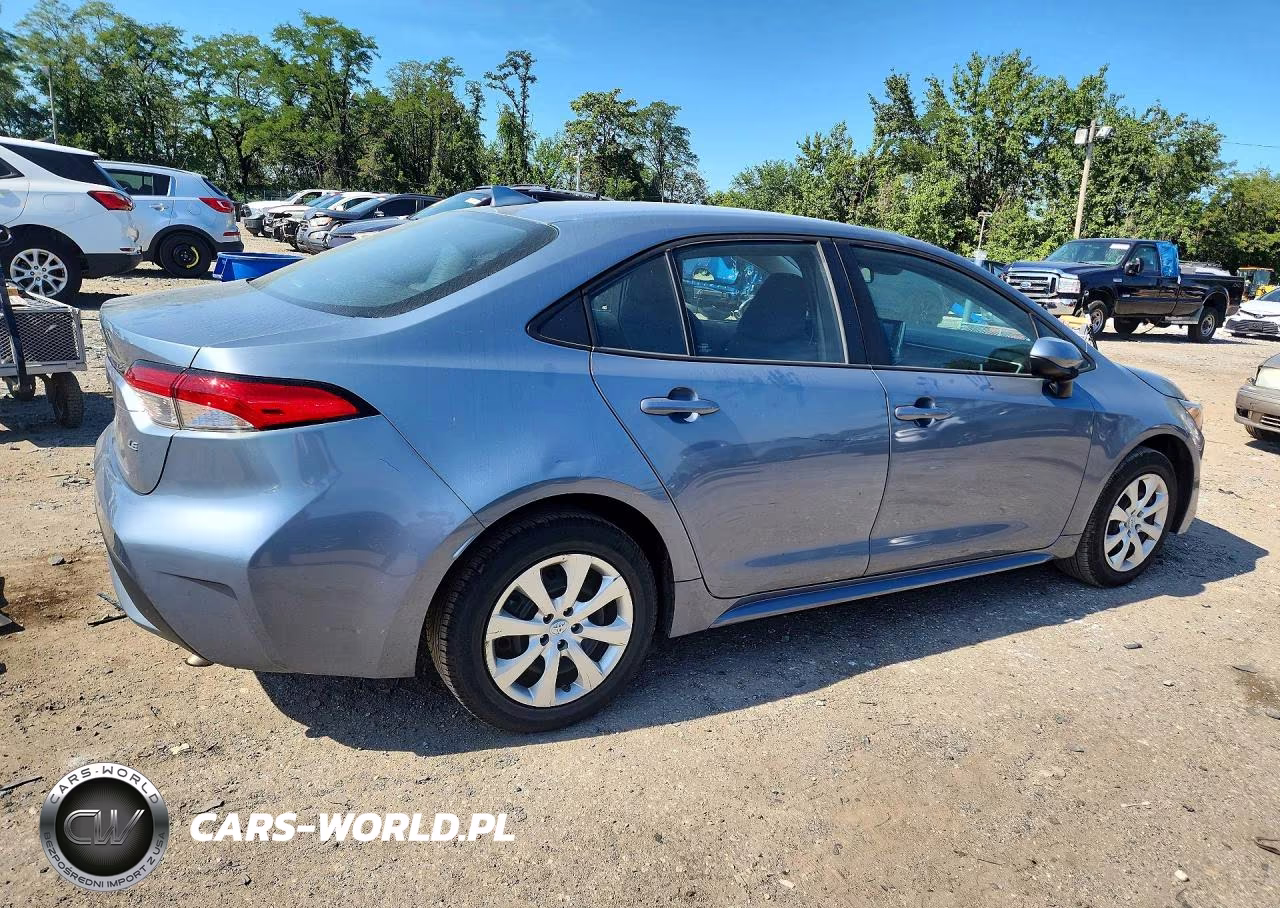 2020 Toyota Corolla Le VIN:5YFEPRAE3LP070263 - 3