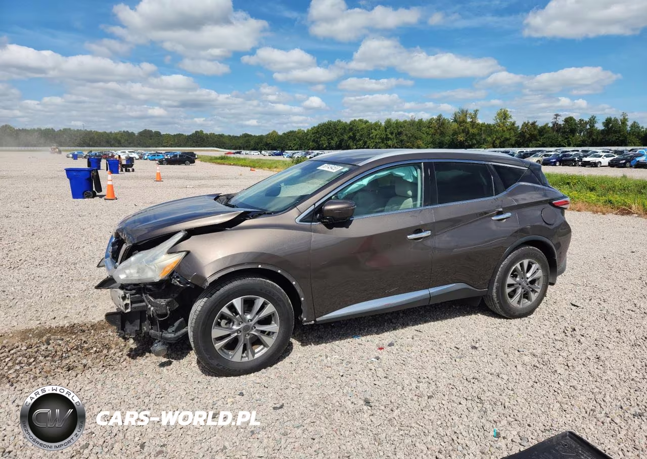 2016 Nissan Murano Sl VIN:5N1AZ2MG8GN123955 - 1