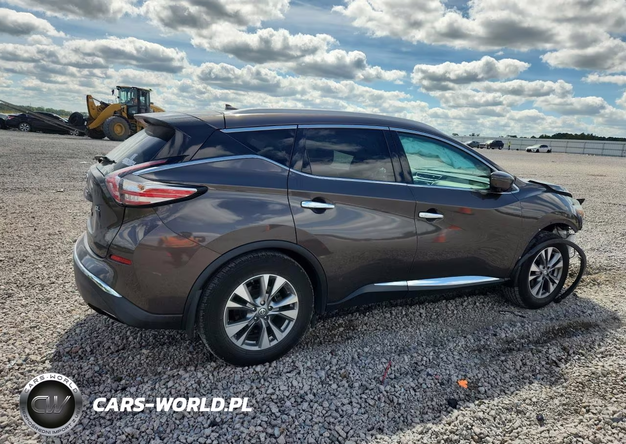 2016 Nissan Murano Sl VIN:5N1AZ2MG8GN123955 - 3