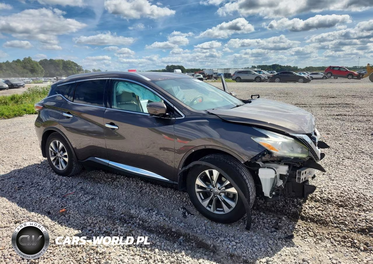 2016 Nissan Murano Sl VIN:5N1AZ2MG8GN123955 - 4