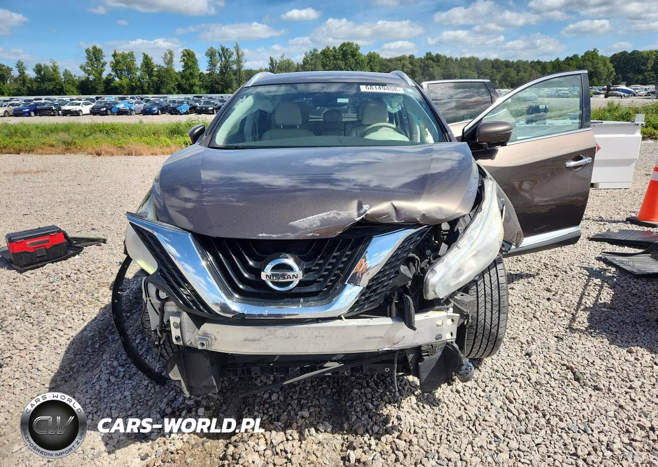 2016 Nissan Murano Sl VIN:5N1AZ2MG8GN123955 - 5