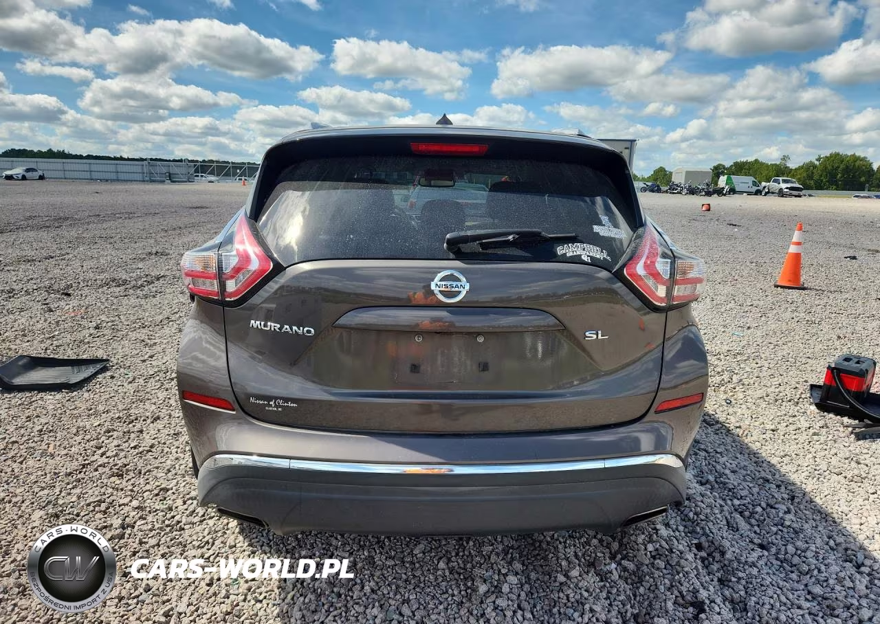 2016 Nissan Murano Sl VIN:5N1AZ2MG8GN123955 - 6