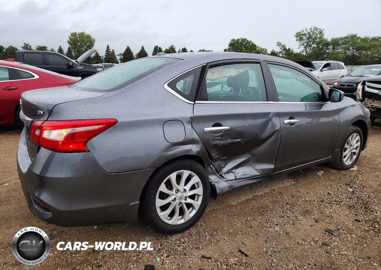 2018 Nissan Sentra Sv VIN:3N1AB7AP1JL638509 - 3