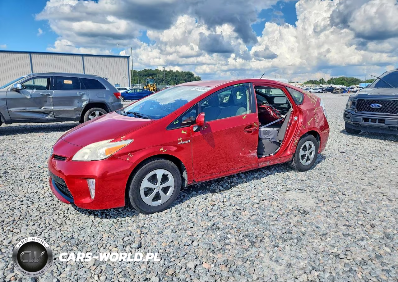 2014 Toyota Prius Three VIN:JTDKN3DU8E0371570 - 1