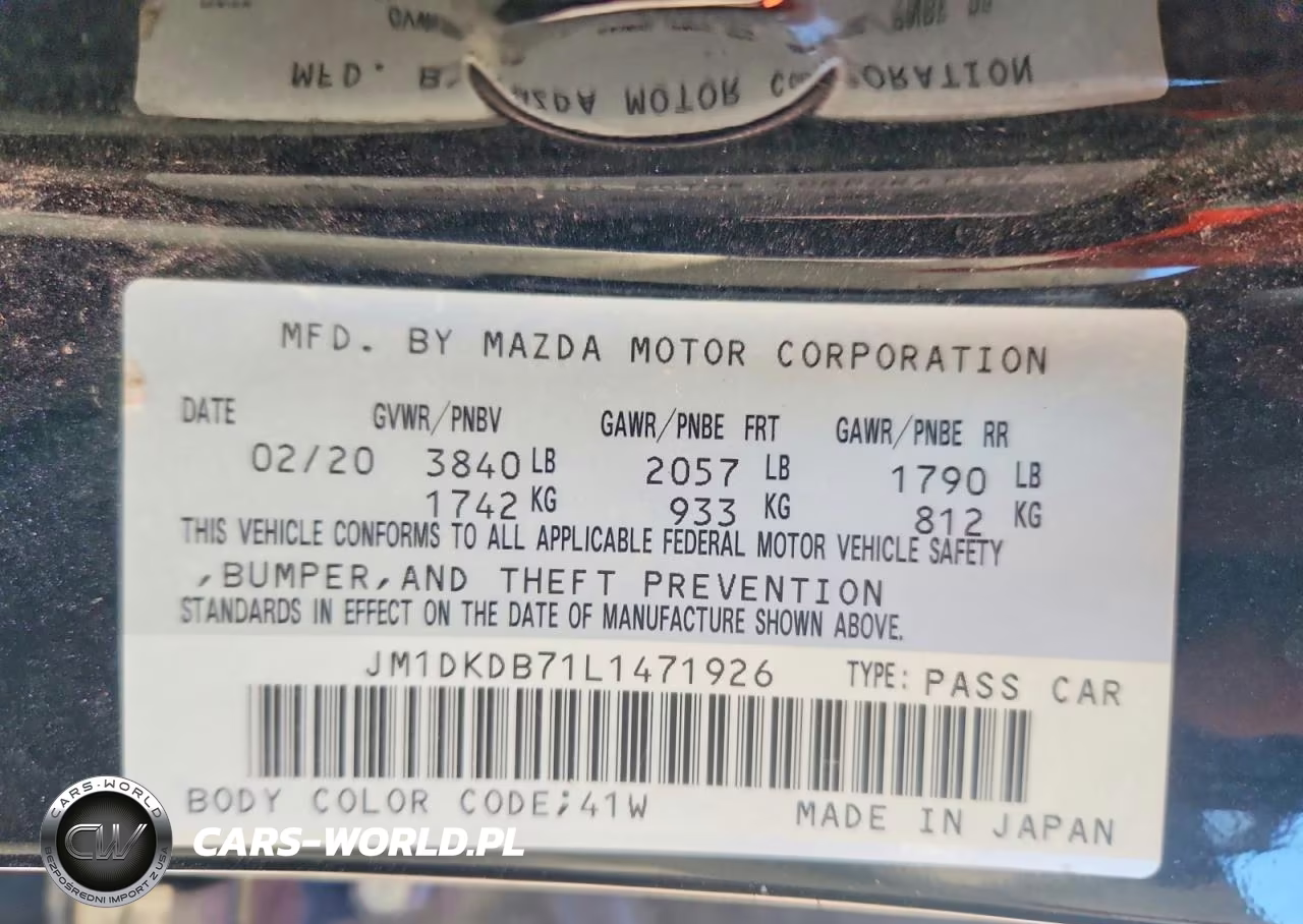 2020 Mazda Cx-3 Sport VIN:JM1DKDB71L1471926 - 12