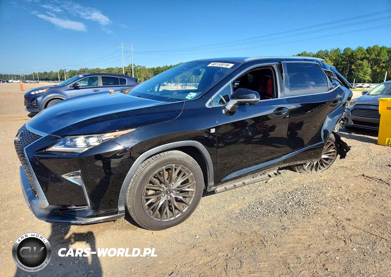 2017 Lexus Rx 350 F Sport VIN:2T2BZMCAXHC122727 - 1