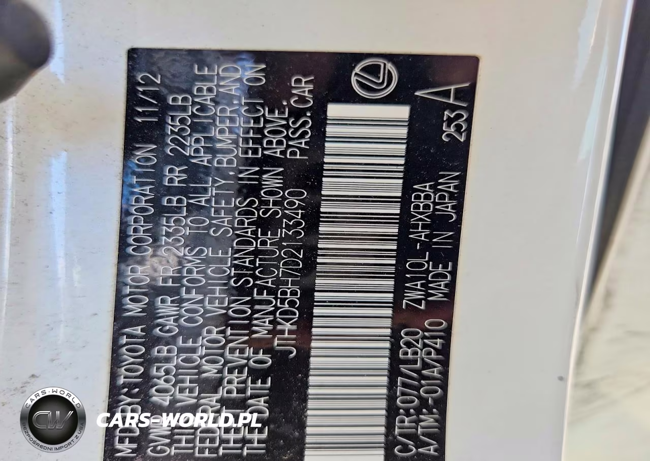 2013 Lexus Ct 200 VIN:JTHKD5BH7D2133490 - 12