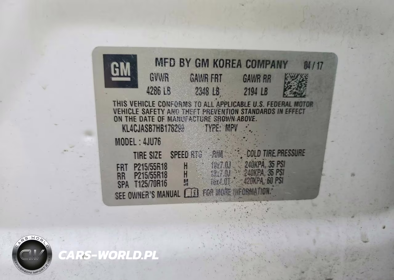 2017 Buick Encore Preferred VIN:KL4CJASB7HB178299 - 12