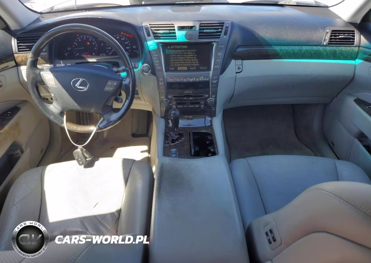 2007 Lexus Ls 460 VIN:JTHBL46F675034197 - 8