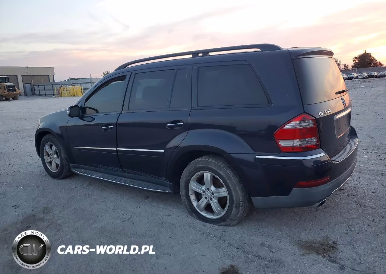 2007 MERCEDES-BENZ GL 450 4MA 4MATIC VIN:4JGBF71E87A268806 - 2