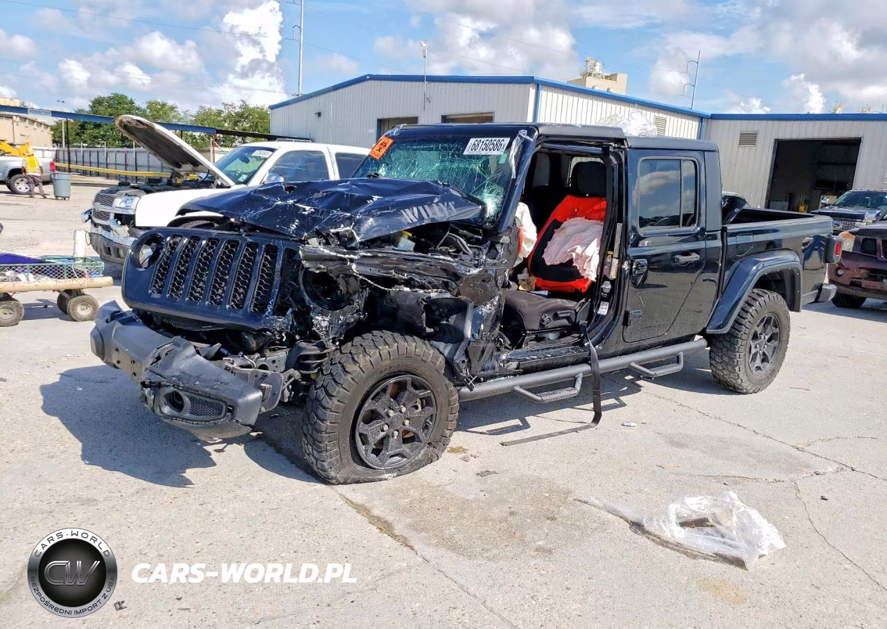 2022 Jeep Gladiator Sport VIN:1C6HJTAG0NL173804 - 1