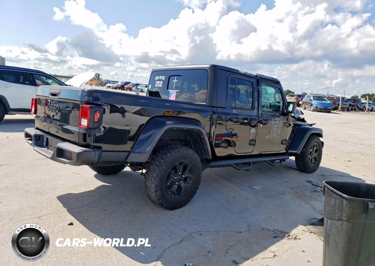 2022 Jeep Gladiator Sport VIN:1C6HJTAG0NL173804 - 3