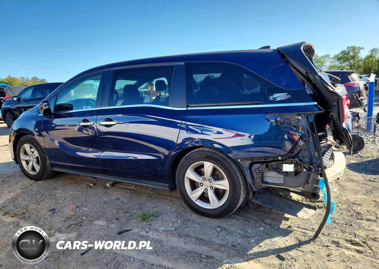 2020 Honda Odyssey Exl VIN:5FNRL6H70LB039910 - 2