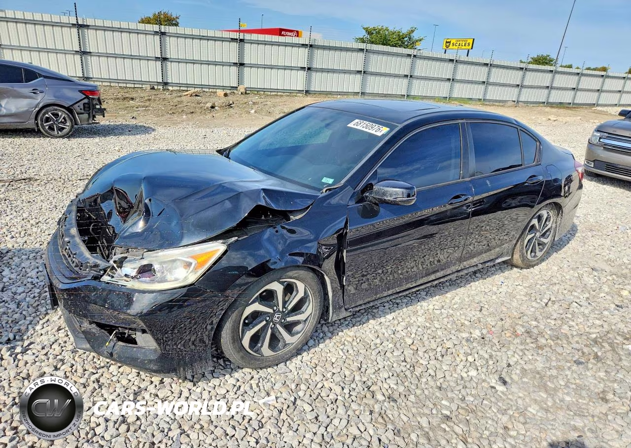 2016 Honda Accord Ex VIN:1HGCR2F70GA223292 - 1