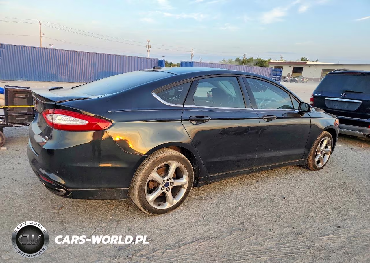 2014 Ford Fusion Se VIN:3FA6P0H92ER110215 - 3