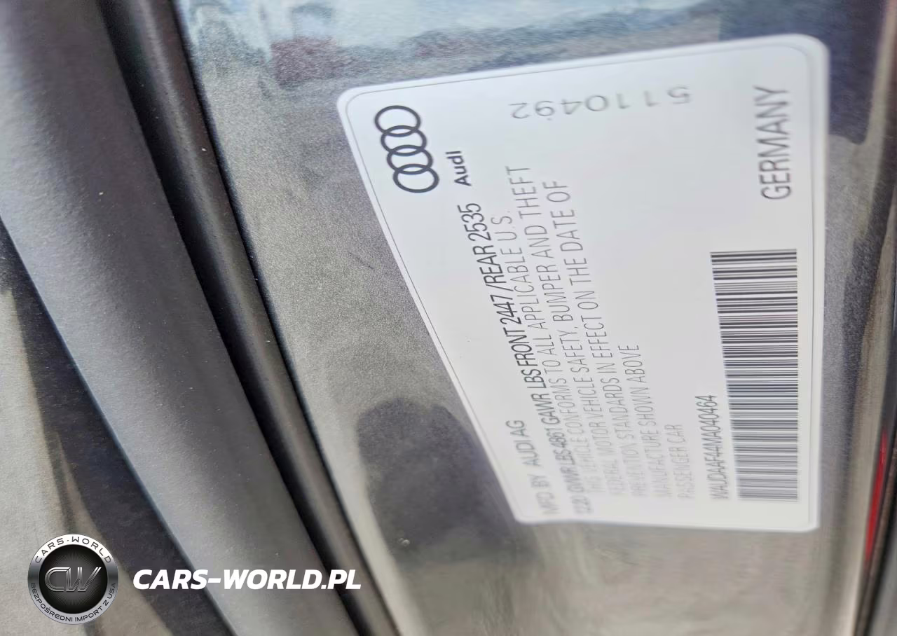 2021 Audi A4 Premium 45 VIN:WAUDAAF44MA040464 - 12