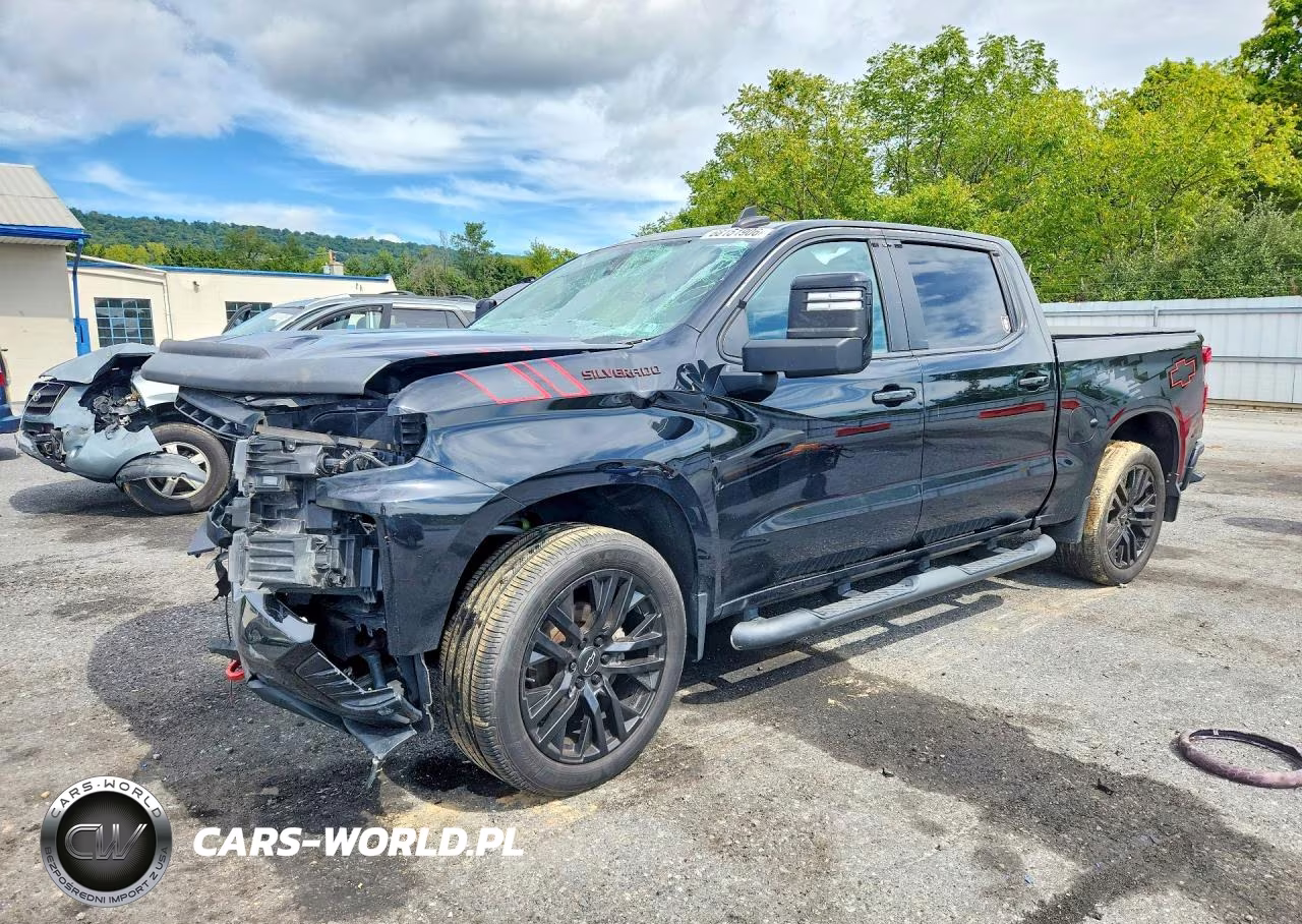 2020 Chevrolet Silverado K1500 Rst VIN:1GCUYEED4LZ220700 - 1