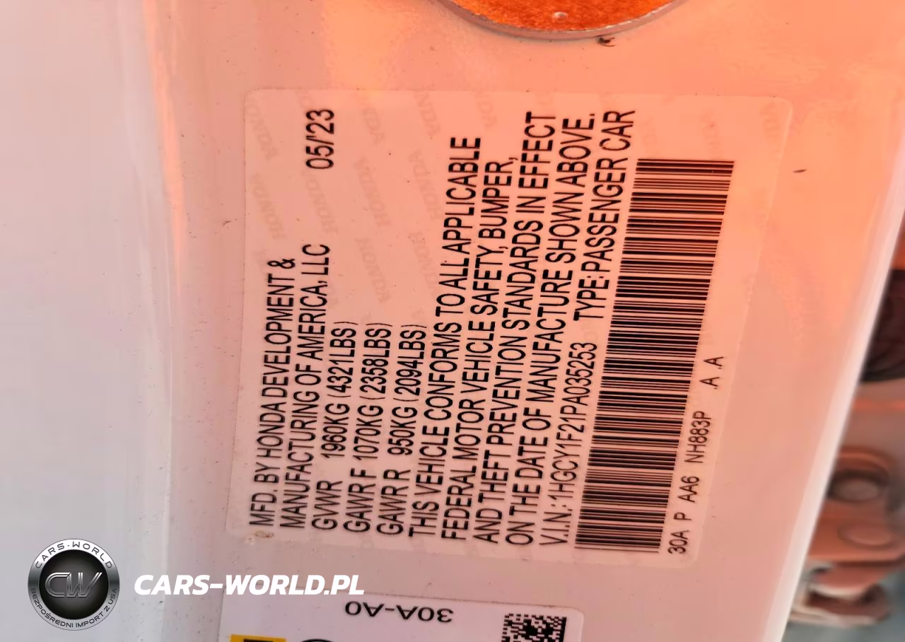 2023 Honda Accord Lx VIN:1HGCY1F21PA035253 - 13